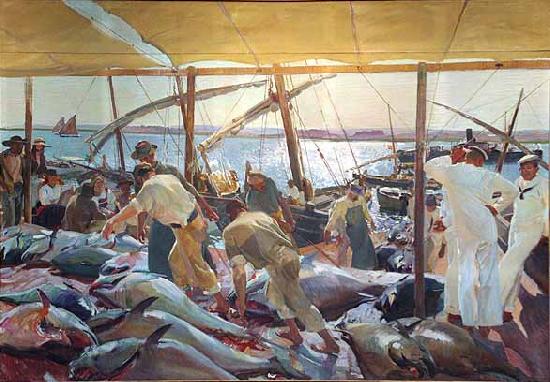 Joaquin Sorolla Ayamonte oil painting picture